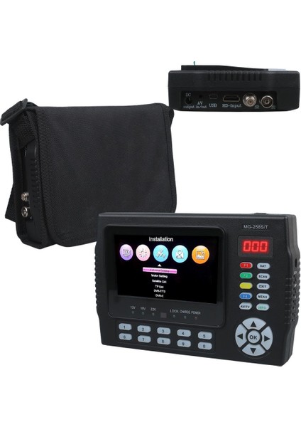 MG-258S/T 4.3" Inç Full Hd LCD Ekranlı Görüntülü Uydu Yön Bulucu (Uzaktan Kumandalı)