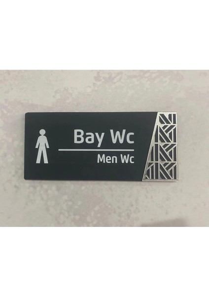 Bay-Bayan WC Levha Seti - Kendinden Yapışkanlı Tuvalet Tabelası fiyatları