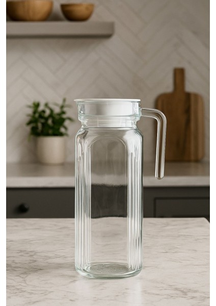 Carafe Buzdolabı Kapağına Sığan Sürahi & Karaf