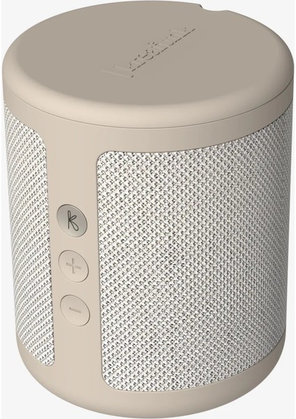 Dabbie Dab+ Radyo & Bluetooth Hoparlör – Bej, Kablosuz Şarj Destekli (Yurt Dışı)