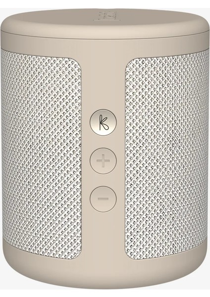 Dabbie Dab+ Radyo & Bluetooth Hoparlör – Bej, Kablosuz Şarj Destekli (Yurt Dışı)