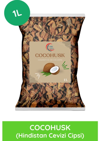 Cocohusk Orkide Cipsi 1 Lt - Hindistan Cevizi Kabuğu, Yüksek Su Tutucu modelleri