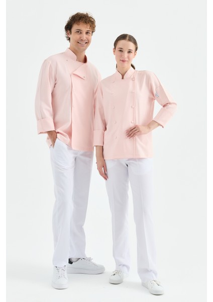 Mychef 2001 Çift Düğmeli Kadın Şef Kıyafeti