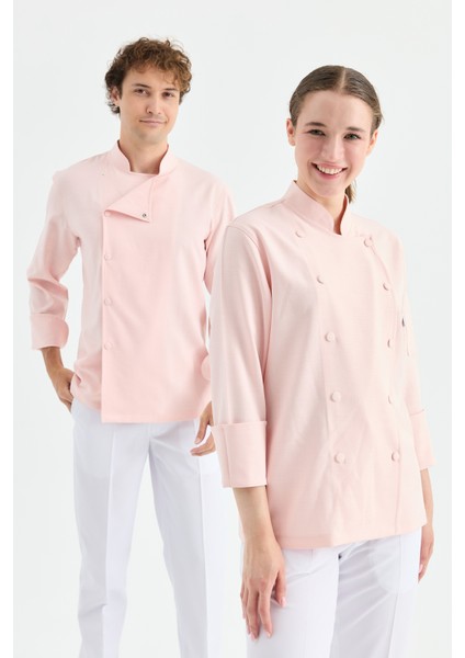 Mychef 2001 Çift Düğmeli Kadın Şef Kıyafeti modelleri