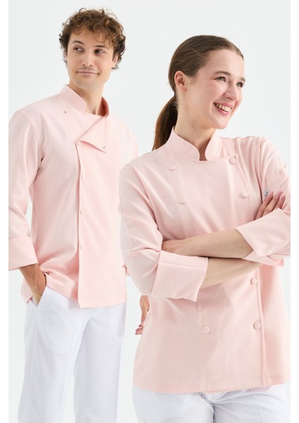 Mychef 2001 Çift Düğmeli Kadın Şef Kıyafeti