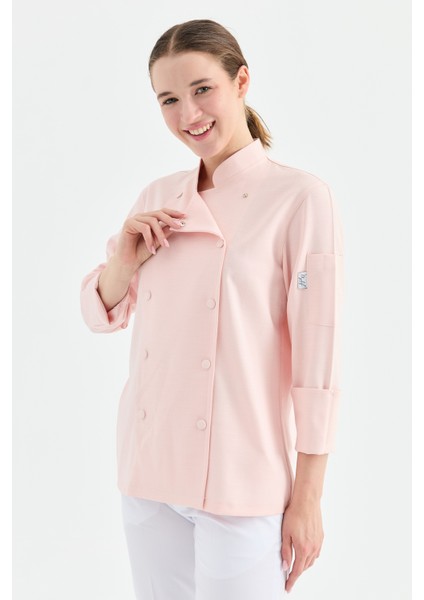 Mychef 2001 Çift Düğmeli Kadın Şef Kıyafeti