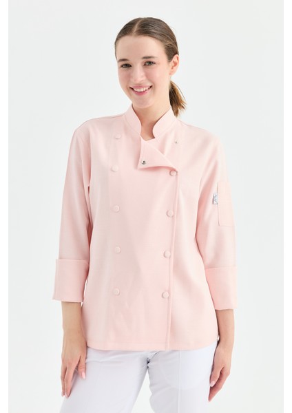 Mychef 2001 Çift Düğmeli Kadın Şef Kıyafeti