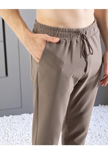 Erkek Rahat Kalıp Bağcıklı Pantolon | Bilek Boy | Cepli Günlük Slim Fit Model fırsatları