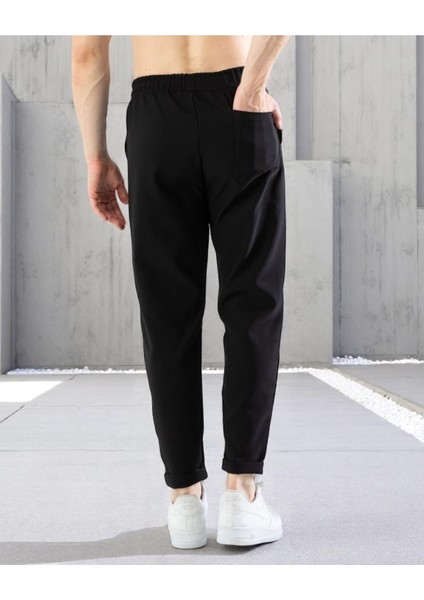 Erkek Rahat Kalıp Bağcıklı Pantolon | Bilek Boy | Cepli Günlük Slim Fit Model fırsatları