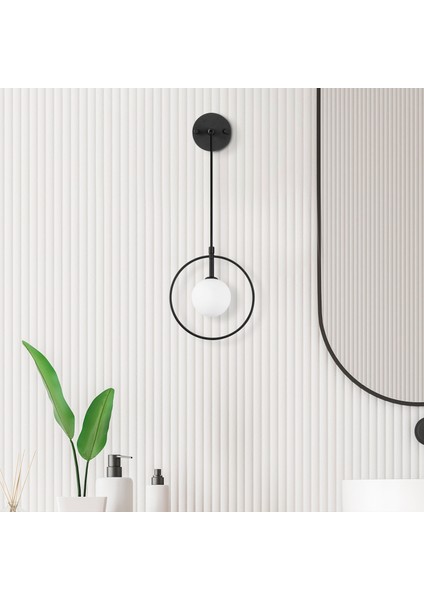 Geometri 11125 Cam Aplik Duvar Aydınlatma | Bylamp