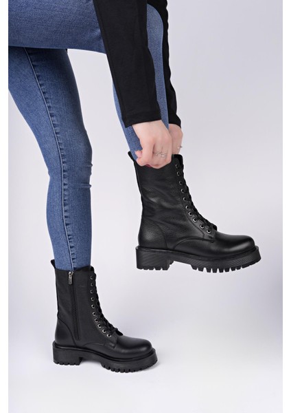 Hakiki Deri Kadın Deri Bot TRC50-G862 fiyatları