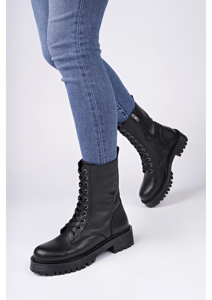 Hakiki Deri Kadın Deri Bot TRC50-G862 modelleri