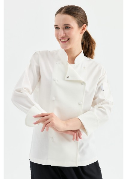 Mychef 2001 Çift Düğmeli Kadın Şef Kıyafeti fırsatları