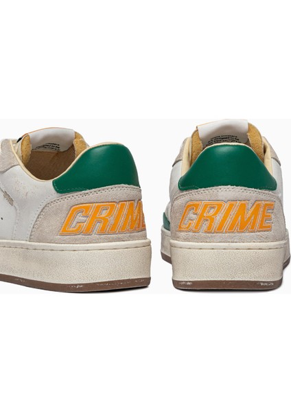 Erkek Sneaker ( Günlük) 14200PP7.10 Crime London Chelsea C08K White
