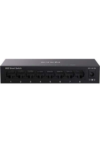 TEG2208D 8 Port 10-100-1000 Switch Cloud Yönetilebilir Çelik Kasa Switch