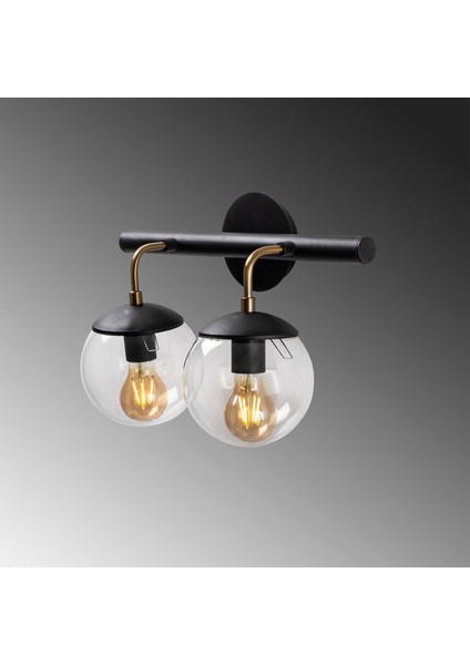 Gondol Nuw 3012 Cam Aplik Duvar Aydınlatma | Bylamp