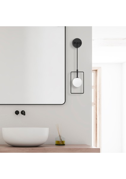 Geometri 11110 Cam Aplik Duvar Aydınlatma | Bylamp