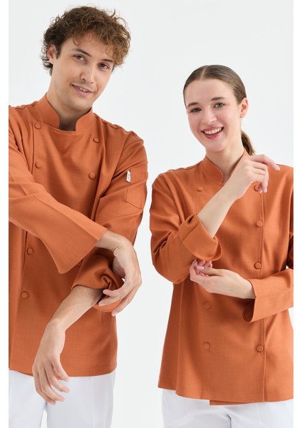 Mychef 2001 Çift Düğmeli Kadın Şef Kıyafeti