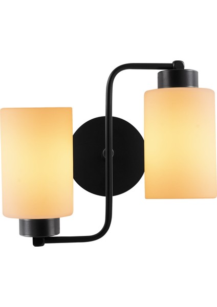 Balcova N 345 Cam Aplik Duvar Aydınlatma | Bylamp