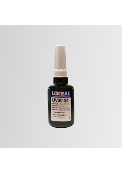 Uv 30-24 Yüksek Mukavemetli Uv Cam Yapıştırıcısı 20 ml