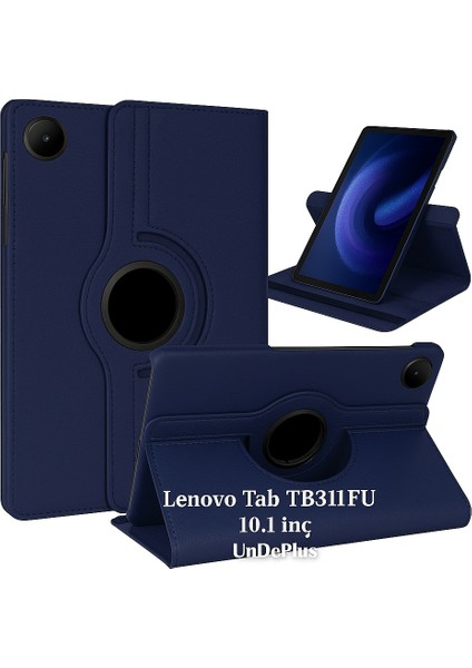 Lenovo Tab TB311FU 10.1inç Kılıf 360 Dönebilen Standlı Case