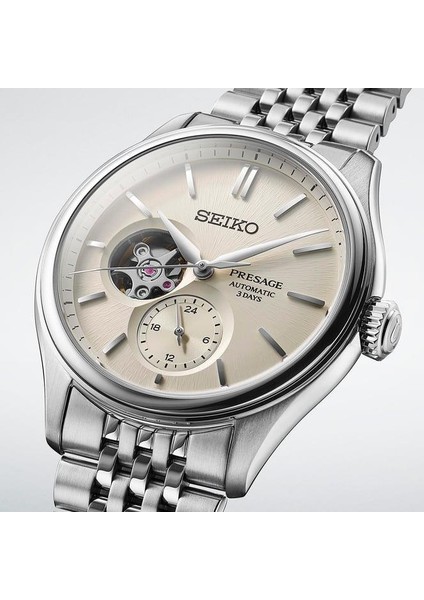 Presage Classic Series "Shiro-iro" Open Heart SPB469J Otomatik Erkek Kol Saati modelleri
