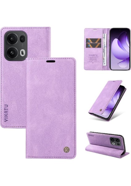 Oppo Reno 13 Pro 5g Kılıf Manyetik Flip Telefon Kılıfı Ile Uyumlu (Yurt Dışından)