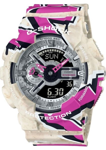 GA-110SS-1ADR Erkek Kol Saati