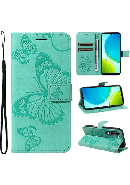 Vıvo Y29S 5g Pu Deri Flip Kickstand Darbeye Kapak Manyetik (Yurt Dışından) modelleri