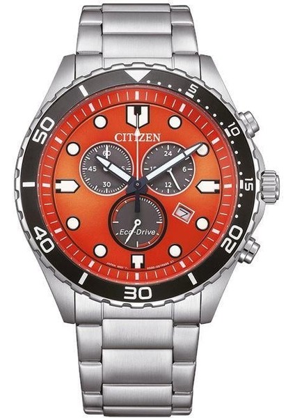 Eco-Drive Chronograph AT2560-84X Erkek Kol Saati