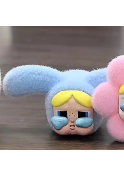Mini Yeni Crybaby x Power Kız Serisi Kutu Oyuncak Mini Bebek Sevimli Karikatür Karakter Dekorasyon Serisi Dekoratif Kız Hediye Color: Portakal (Yurt Dışından)