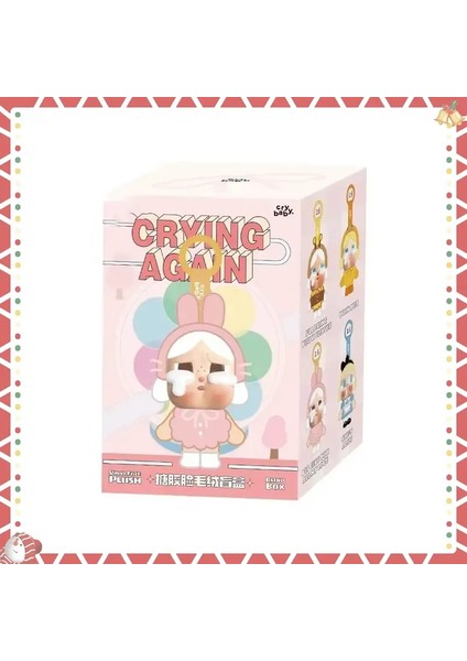 Yeni Orijinal Crybaby Crying Again Serisi Vinil Bebek Crybaby Eğlence Peluş Peluş Peluş Sırt Çantası Kolye Keychain Kutu Çevresel Gıfcolor: Random 1 Pcs (Yurt Dışından)