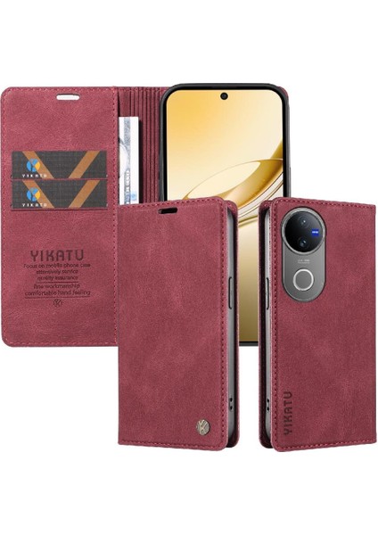 Vıvo V50 5g Kılıf Ile Uyumlu Manyetik Flip Telefon Kılıfı Katı (Yurt Dışından) indirimleri