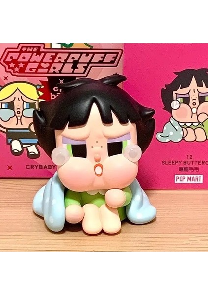 Crybaby x Power Girls Blossom Bubbles Buttercup Figür Pvc Model Heykel Bebek Oyuncak Koleksiyonu Dekorasyon Doğum Giftcolor: Stil Onay (Yurt Dışından)