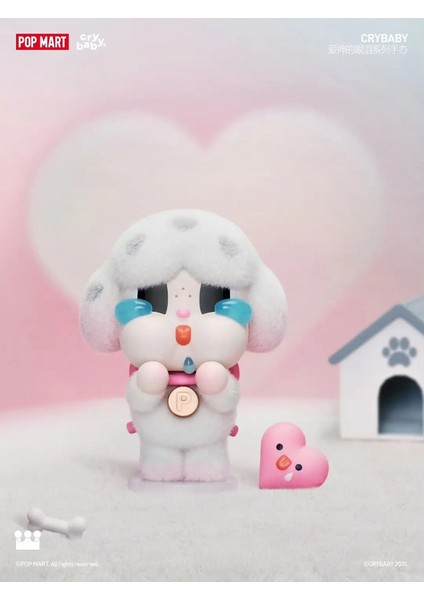 Pop Mart Crybaby Aşk Serisi Serisi Serisel Kutu Gemım Bogu Tavsiyece Baba Babe Teşki Actıon Figür Masaüstü Süsleri Koleksiyon Renk: Köpek Aşk (Yurt Dışından)