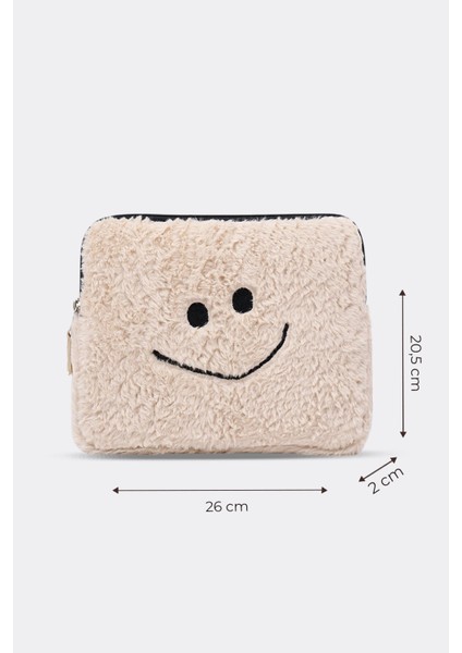 Smile Tablet Kılıfı 10” & 11” Inç Uyumlu Bej fırsatları