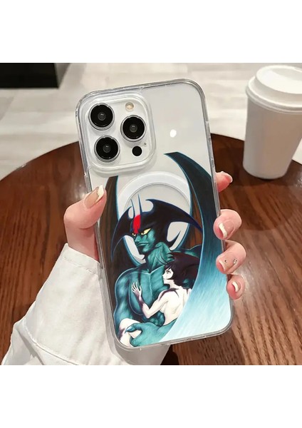D-Devilmans C-Crybabys Iphone Için Manyetik Telefon Kılıfı 16 14 13 11 12 15 Pro Max Xr Xs Plus Se Yumuşak Clear Tpu Kapak Rengi: Z6/malzeme: İPHONE11 (Yurt Dışından)