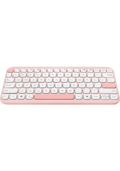 KW100 Marsmallow Keyboard - Pink Klavye