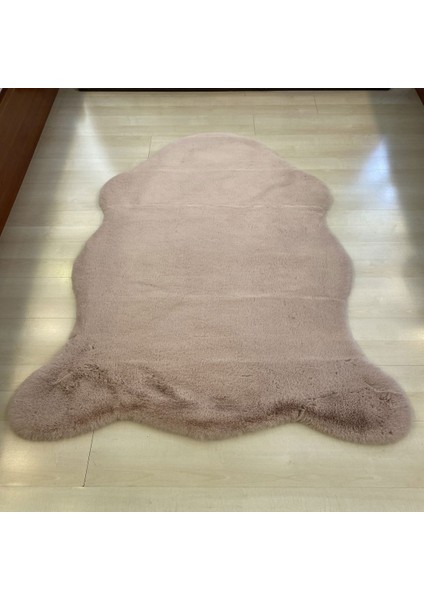 Soraya Mollıs 100 x 160 Powder Pembe Suni Tavşan Postu fiyatları