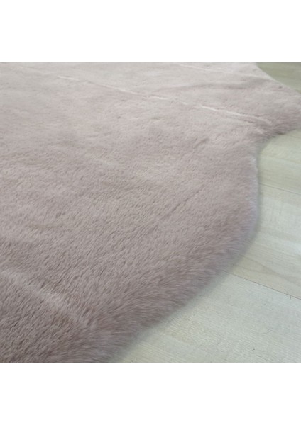 Soraya Mollıs 100 x 160 Powder Pembe Suni Tavşan Postu modelleri