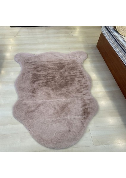 Soraya Mollıs 100 x 160 Powder Pembe Suni Tavşan Postu fırsatları