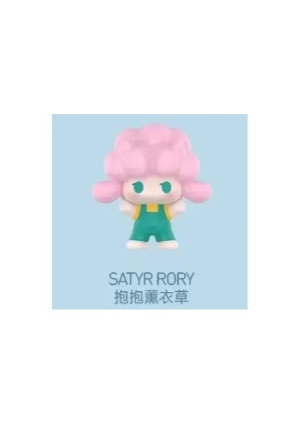 Orijinal Pop Bean Hug Serisi Mini Dolls Kawaii Anime Figür Sevimli Stand Masaüstü Süsler Sürpriz Kızlar Hediye Koleksiyonu Renk: Satyr Rory (Yurt Dışından)