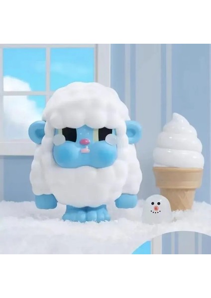Crybaby Monster Gözyaşları Figür - Ağlayan Bebek Kutusu (Masa Dekoru Hediyeleri Için Modaya Kawaii Koleksiyon Oyuncak) Renk: Kutu F ile (Yurt Dışından)