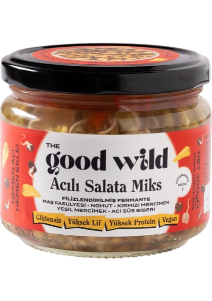 Fermante Acılı Salata Miks 300 G