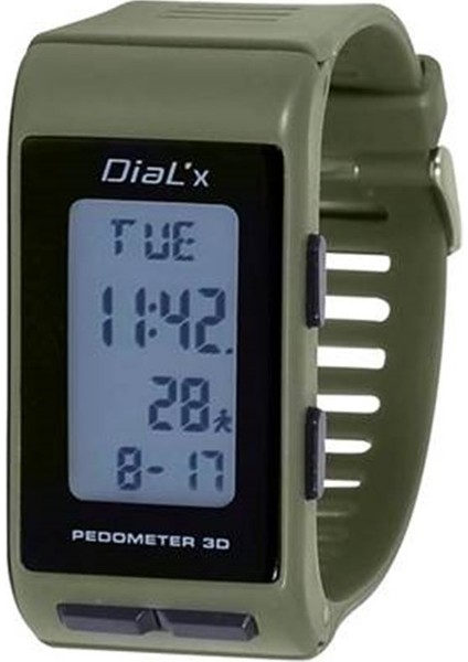 DiaL'x DX 2032 Fk 4 PLastik/ Adım Sayar ve KaLori ÖLçer KoL Saati