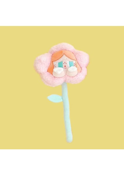 Crybaby Sad Club Peluş Kutu Peluş Çiçek Serisi Kavay Düşman Kutusu Sevimli Hediye Koleksiyonu Dekorasyonu 1: 1 Çoğaltma Hediyesi: Sarı (Yurt Dışından)