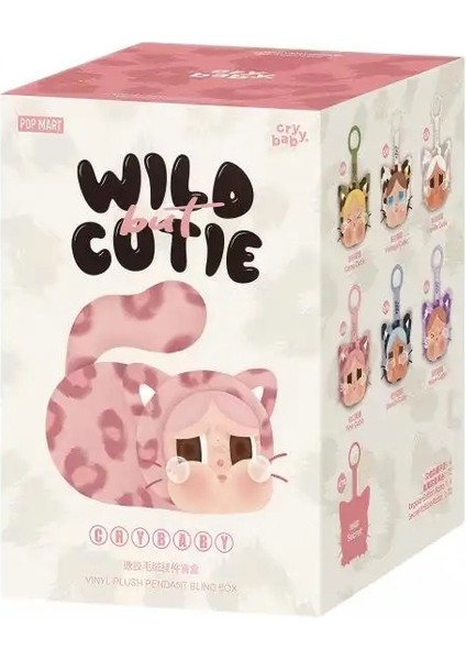 Pop Mart Crybaby Wild Ama Cutie Mystery Blind Box Koleksiyon Vinil Peluş Anahtarlık Sevimli Tasarım Sınırlı Tasarım Fanscolor Için Hediye: 1 Pc Random/boyut: Orijinal (Yurt Dışından)