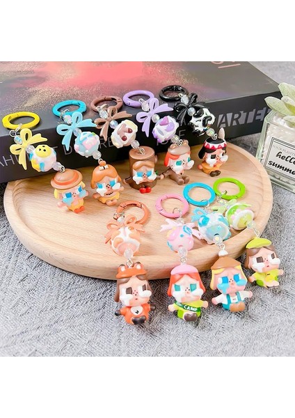 Kawaii Crybaby Keychain Kawaii Cartoon Creative Öğrenci Okul Çantası Kolye Araba Erkekler ve Kadınlar Için Anahtar Zinciri Çocuk Günü Hediyesi: J Random 1 Parça (Yurt Dışından)