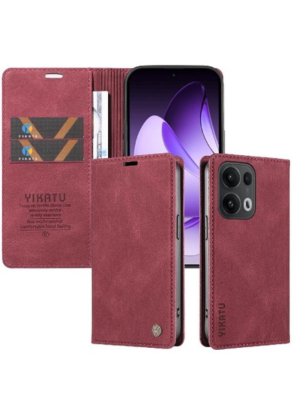 Oppo Reno 13 Pro 5g Kılıf Manyetik Flip Telefon Kılıfı Ile Uyumlu (Yurt Dışından)