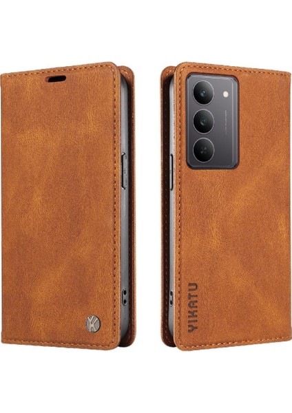 Realme C75 4g Kılıf Düz Renk Cilt Dostu Manyetik Kapak Ile Uyumlu (Yurt Dışından)